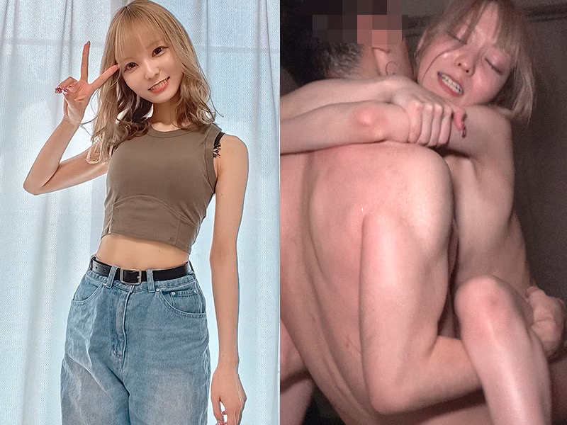 【野々宮あめ】デカチンでイキ狂う巻き髪スレンダーギャルがエロい