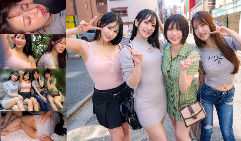昏睡美女4名のエッチなイタズラがエロすぎる【あかね麗・二羽紗愛・桃瀬ひまり・西尾まりな】
