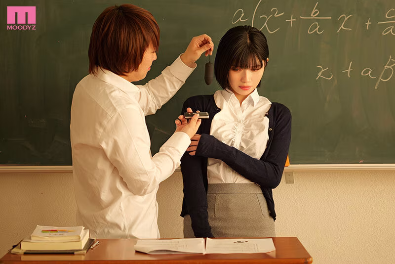 【石原希望】新任教師のリモバイ調教と中出しSEXがエロすぎる