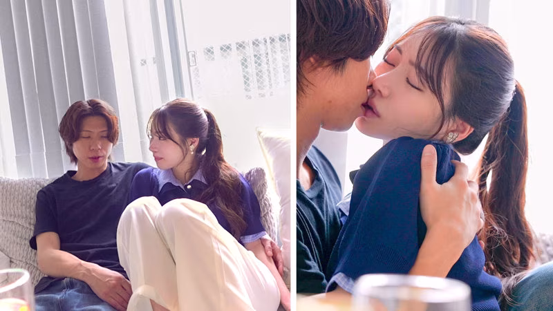 【望月りんね】2番目の彼女との激しい白昼エッチがエロすぎる