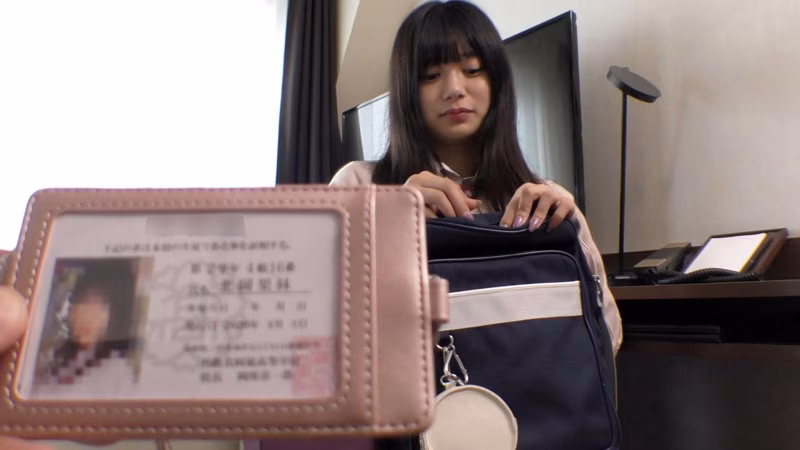 【北岡果林】イラマチオされる清楚な制服女子がエロすぎる