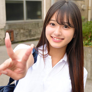 【花守夏歩】学校帰りカップルの初めての中出しSEXがエロすぎる