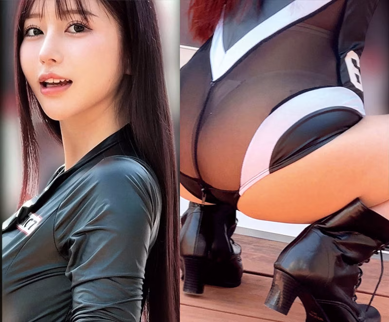 【桃瀬くるみ】巨乳レースクイーンの昏睡SEXがエロすぎる