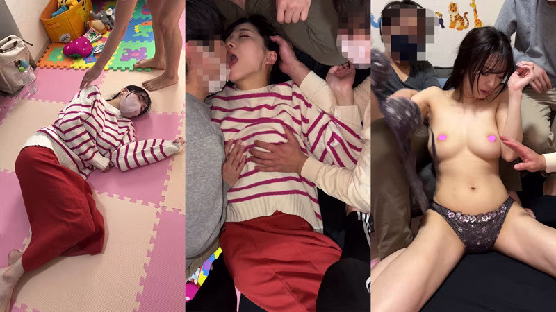 【鈴木真夕】ベビマ教室に通う巨乳ママの昏睡SEXがエロすぎる