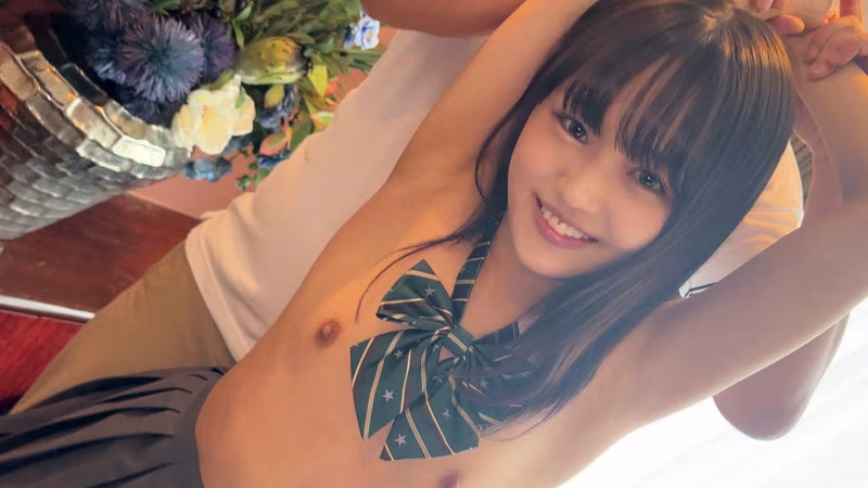 【春風なのか】デカチンを喉奥まで咥えるJKのフェラがエロい
