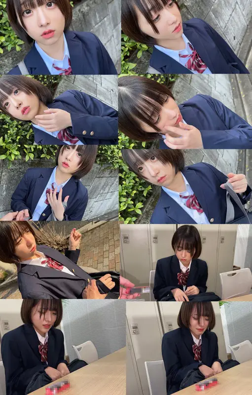 【小島みこ】万引きした制服女子に中出しする鬼畜セックスがエロい