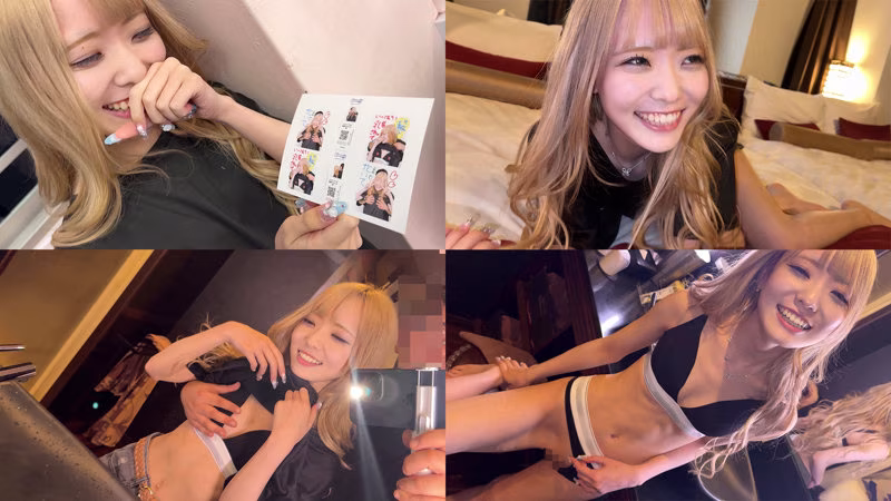 【野々宮あめ】スレンダー金髪ギャルのハメ撮りSEXがエロすぎる