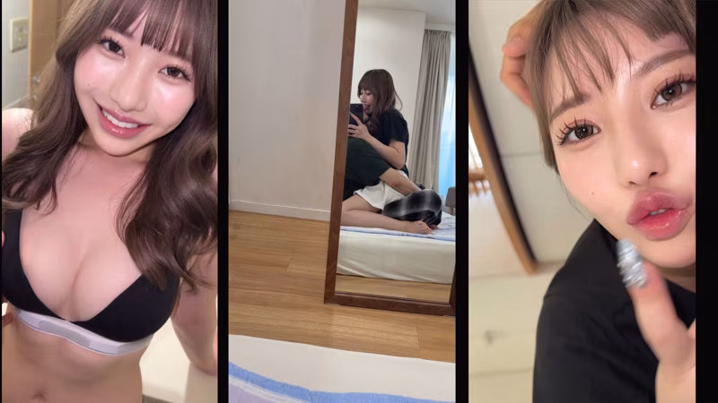 【流川莉央】仲良しカップルのハメ撮りSEXがエロすぎる