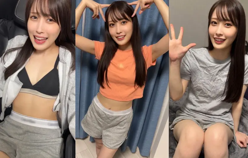 【天然美月】スマホで撮影された彼女とのイチャラブSEXがエロすぎる