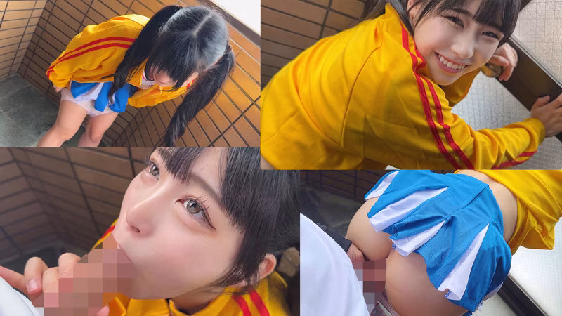 【逢月ひまり】パイズリをする部活終わりの巨乳美女がエロすぎる