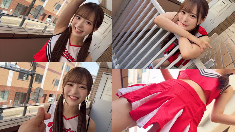 【天馬ゆい】可愛いチア女子のイキまくり中出しSEXがエロい