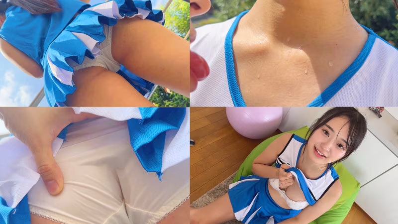 【花守夏歩】濃厚フェラをする部活終わりの汗だく彼女がエロすぎる