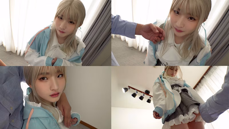 【姫野らん】148cm小柄な金髪美少女のコスプレSEXがエロすぎる