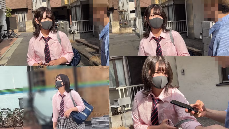 【河合陽菜】制服姿で中出しされる塩対応のパパ活女子がエロすぎる
