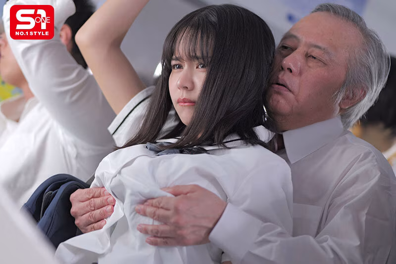 【田野憂】痴漢されて潮吹きする爆乳女子校生がエロすぎる