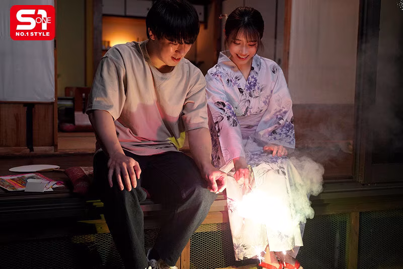 【河北彩伽】浴衣姿で汗だくセックスをする花火大会の夜がエロすぎる