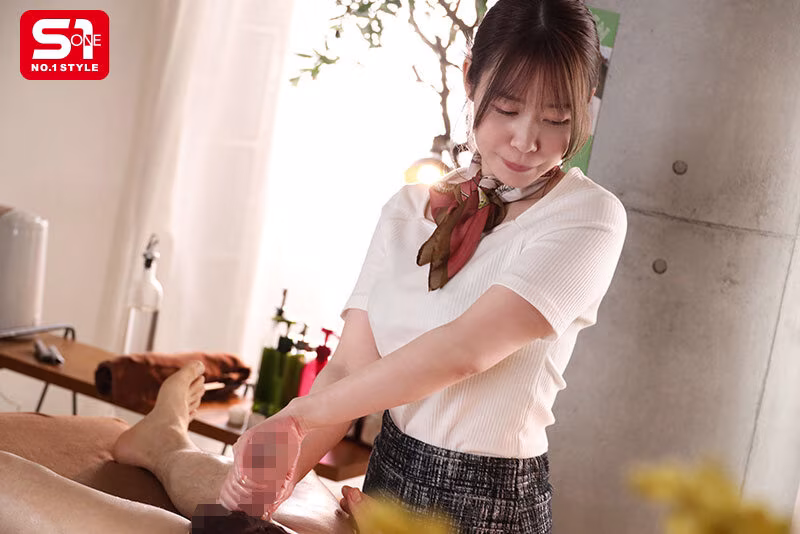 【夢乃あいか】人妻エステ嬢の腰振り騎乗位がエロい