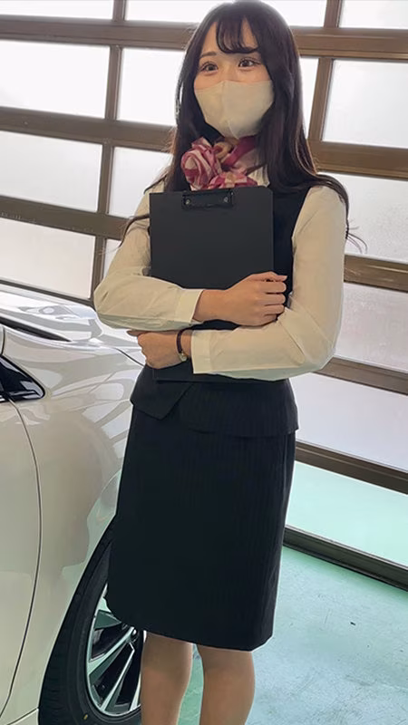 【桃瀬真鈴】大量ハメ潮吹きするディーラーの受付嬢がエロい