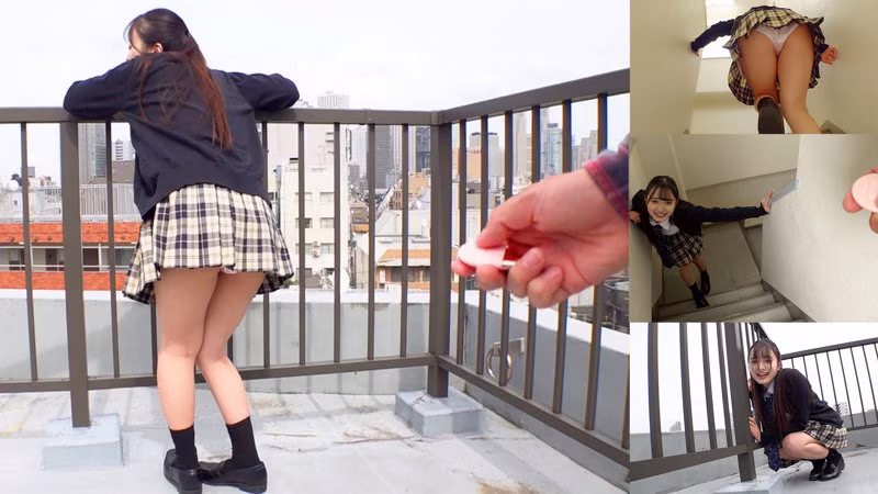 【花守夏歩】とびっこローター散歩で痙攣イキする美女がエロすぎる